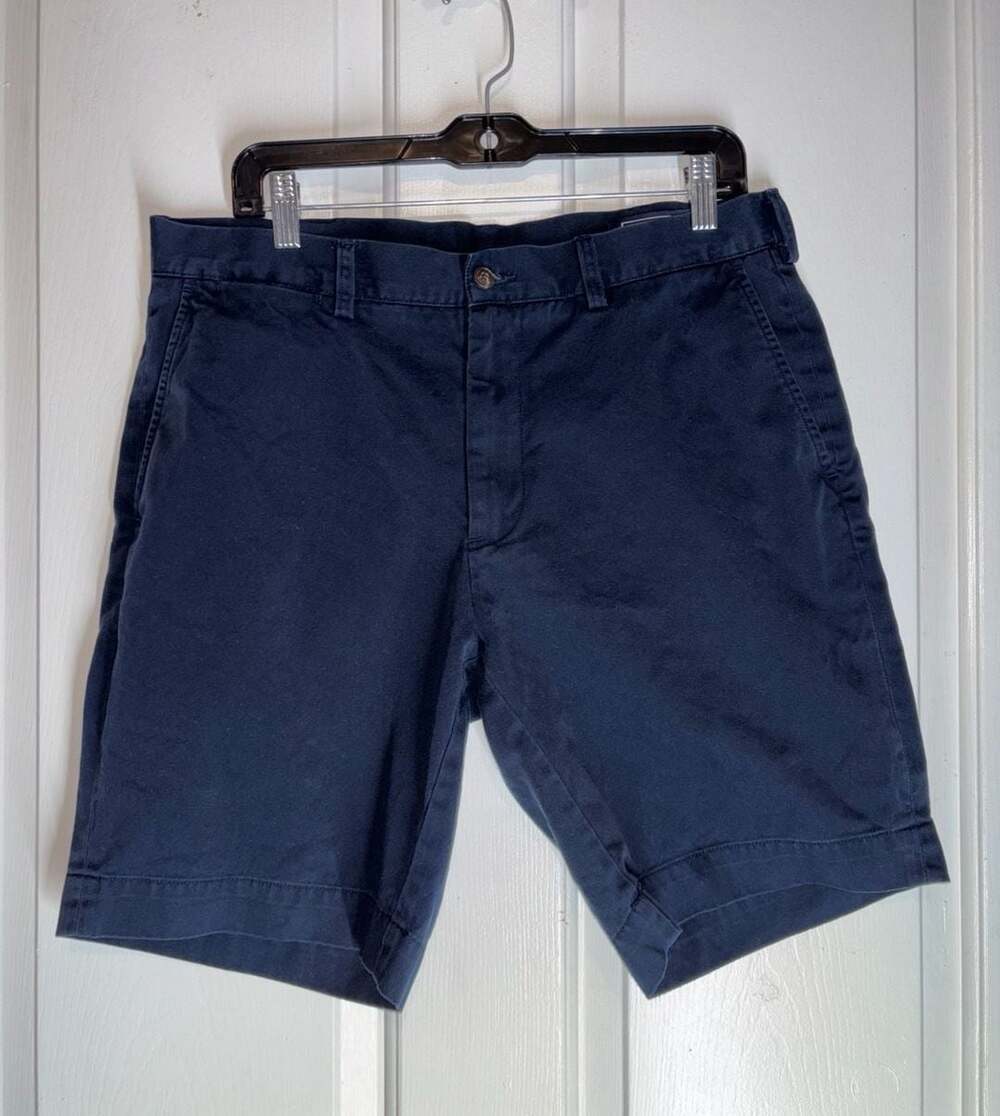 Polo by Ralph Lauren Navy Blue Chino Shorts Size 34